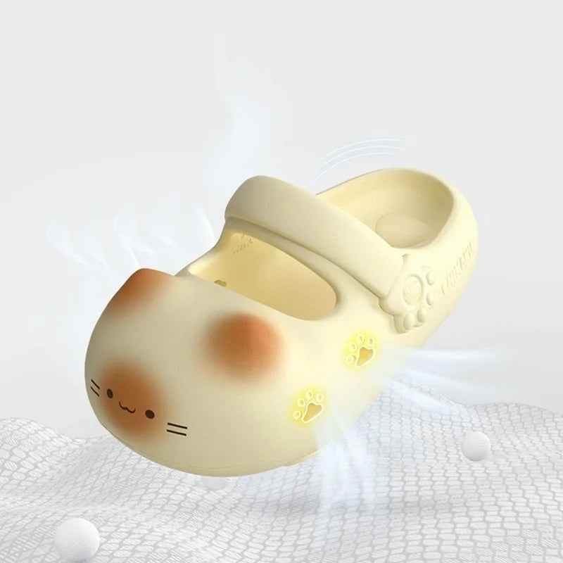 Anti-Slip Cat Paw Slippers SBDS WORD