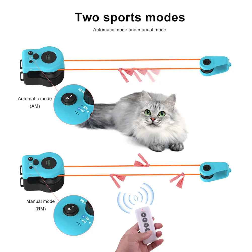 Interactive Cat Toy Chase Run Treadmill SBDS WORD