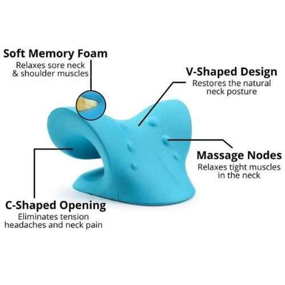 Neck Relaxer Stretcher — Foam Cervical Corrector for Neck Pain & Posture