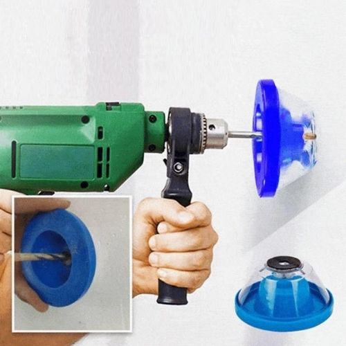 Drill Dust Collector — Catch Cup for Dust-Free Wall & Ceiling Drilling Canada SBDS WORD