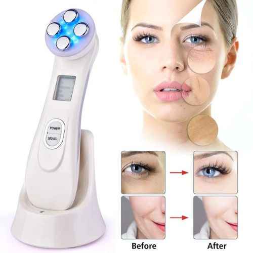 Electric Skin Rejuvenation Device — LED Red Light Therapy for Anti-Aging and Skin Tightening at Home