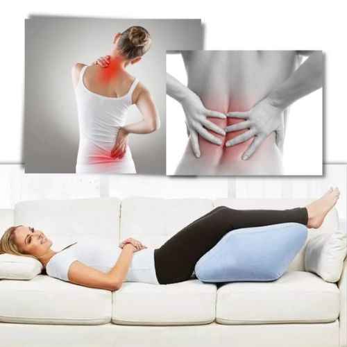 Leg Elevation Pillow — Memory Foam Wedge for Circulation, Swelling & Back Pain