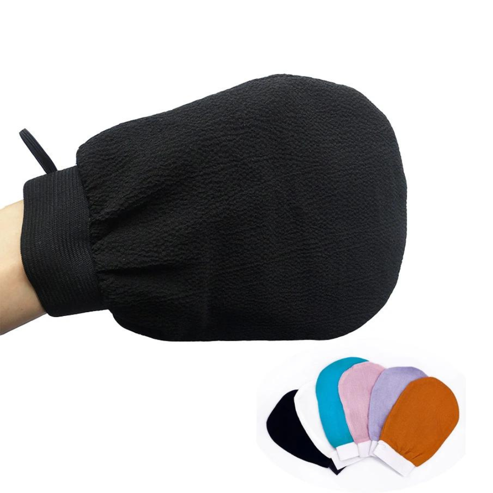 Exfoliating Bath Gloves 2-Pack — Remove Dead Skin and Improve Circulation in the Shower Daily