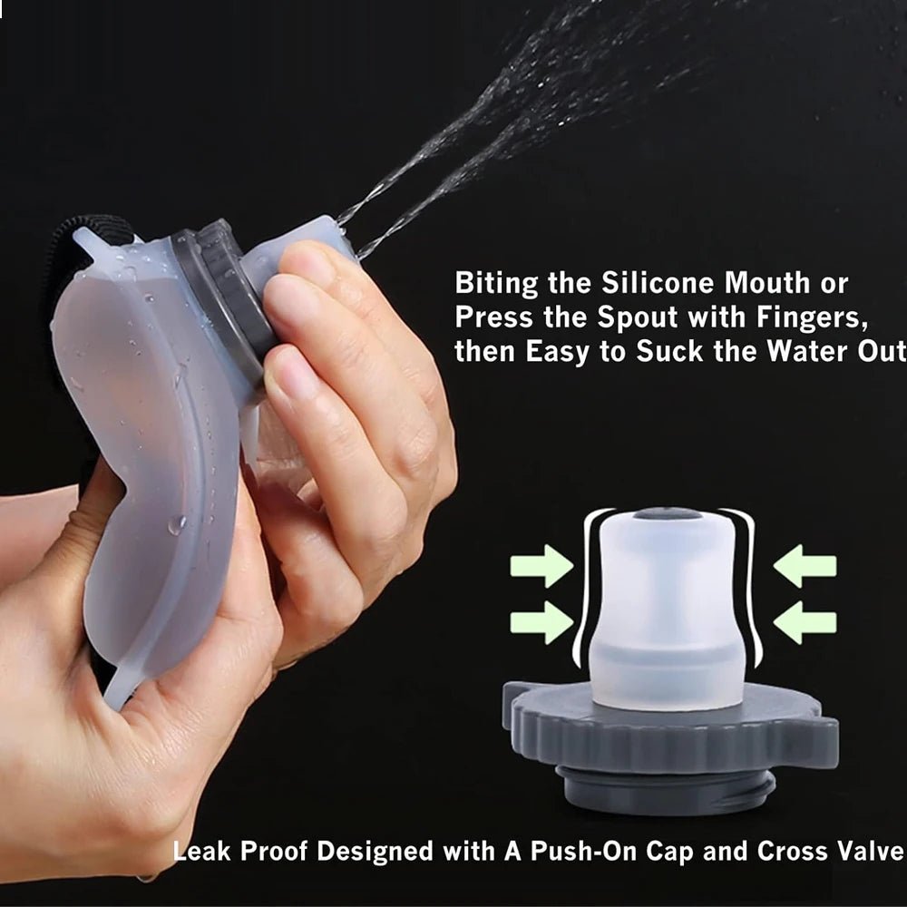 Wrist Water Bottle for Sports - SBDS WORDTR-9777hands - free bottleoutdoor fitnessrunning hydration