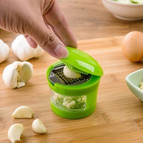 Garlic Dicer & Peeler — 2-in-1 Mincer with Interchangeable Blades Canada SBDS WORD