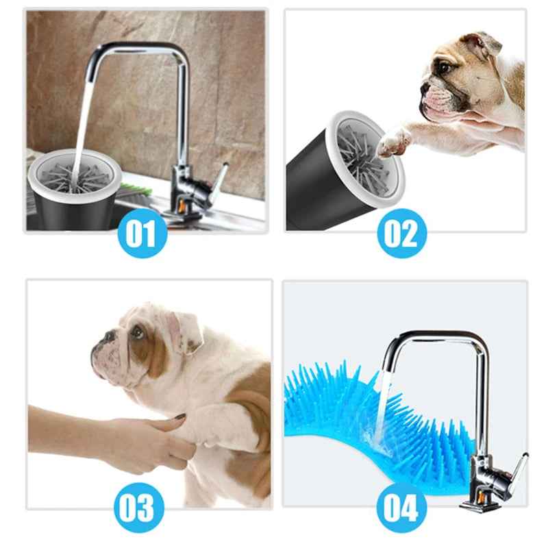 Automatic Dog Paw Cleaner — Removes Mud and Dirt From Dog Paws in Seconds After Every Walk