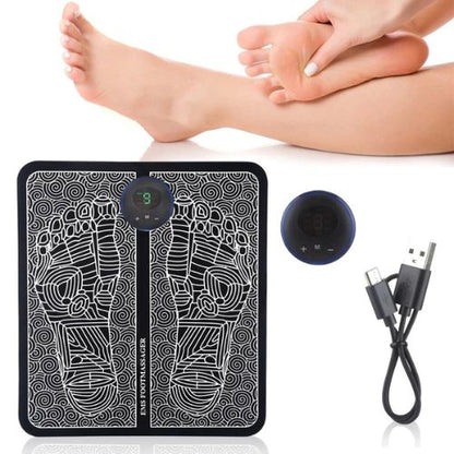 Electric Foot Massager — Plantar Fasciitis, Heel Pain & Tired Feet Relief SBDS WORD