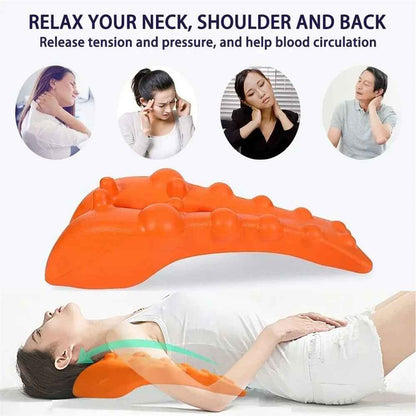 Cervical Trigger Point Massager — Neck Stretcher for Posture & Tension Headaches
