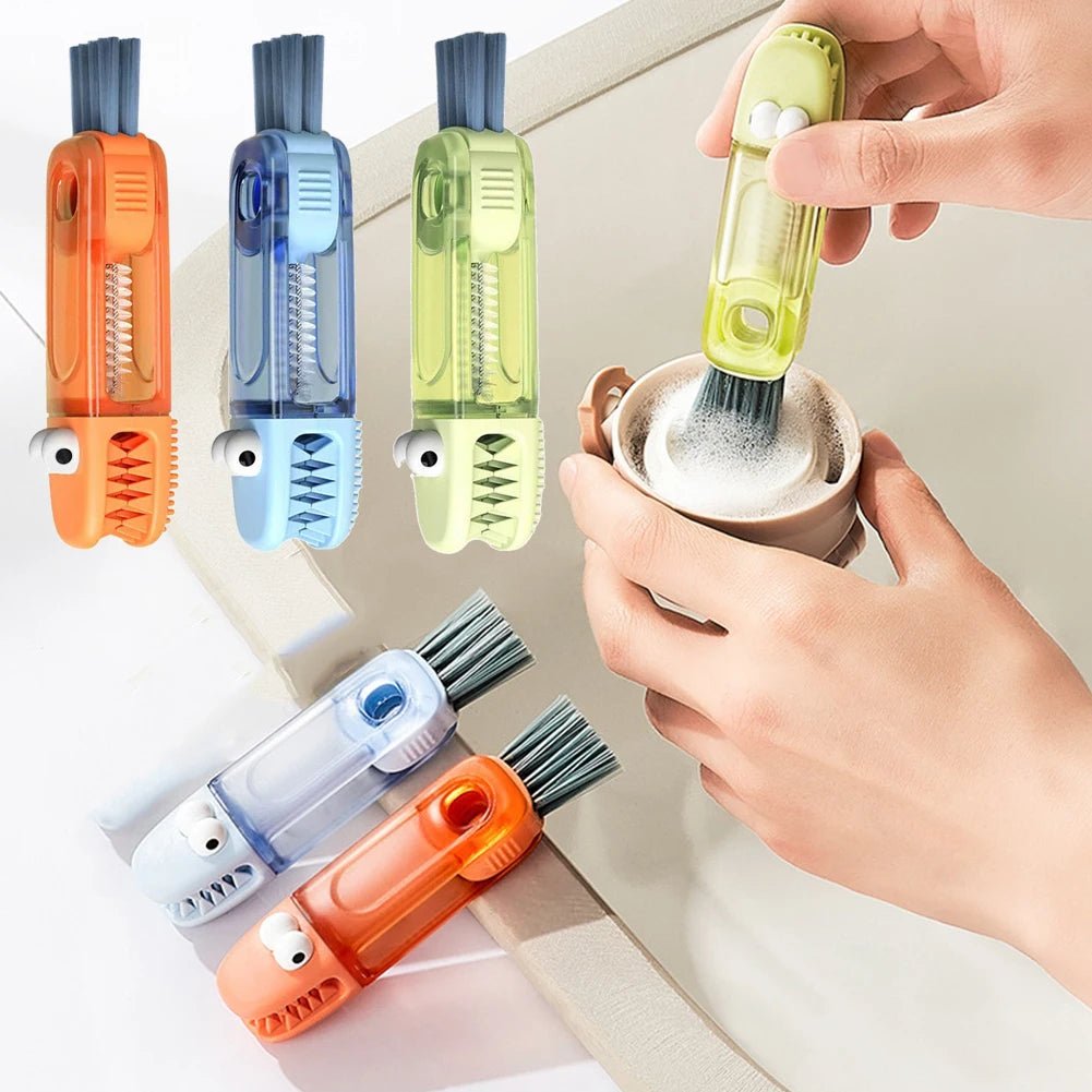 3 in 1 Cup Lid Gap Cleaning Brush - SBDS WORDTR-9642bottle brushcup cleaning brushkitchen cleaning
