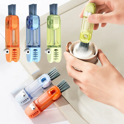 3 in 1 Cup Lid Gap Cleaning Brush - SBDS WORDTR-9642bottle brushcup cleaning brushkitchen cleaning