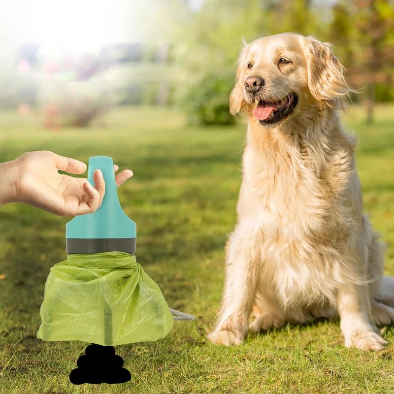 Portable Dog Poop Scooper - SBDS WORDTR-9662dog poop scooperdog walking accessoryno - touch scooper