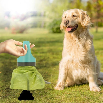 Portable Dog Poop Scooper - SBDS WORDTR-9662dog poop scooperdog walking accessoryno - touch scooper