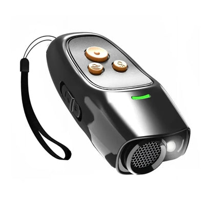Anti bark ultrasonic trainer in black stopping excessive dog barking indoors - SBDS WORD Canada