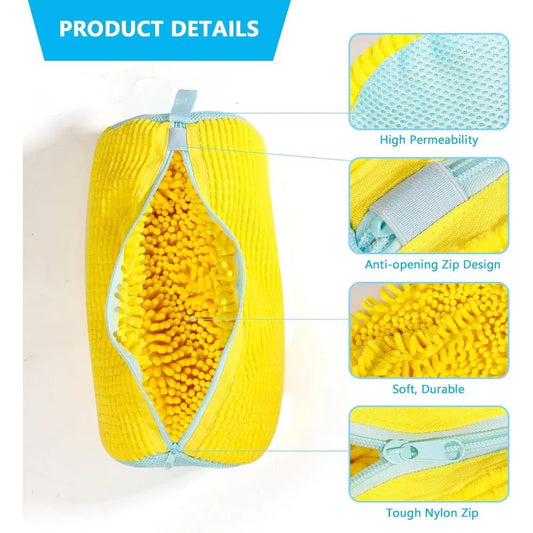 Shoe Washing Machine Bag - SBDS WORDTR-9407laundry bag for shoesshoe careshoe cleaner bag