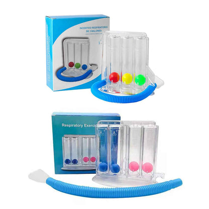 Breathing Balls Exerciser — 3-Chamber Lung Trainer for Respiratory Strength