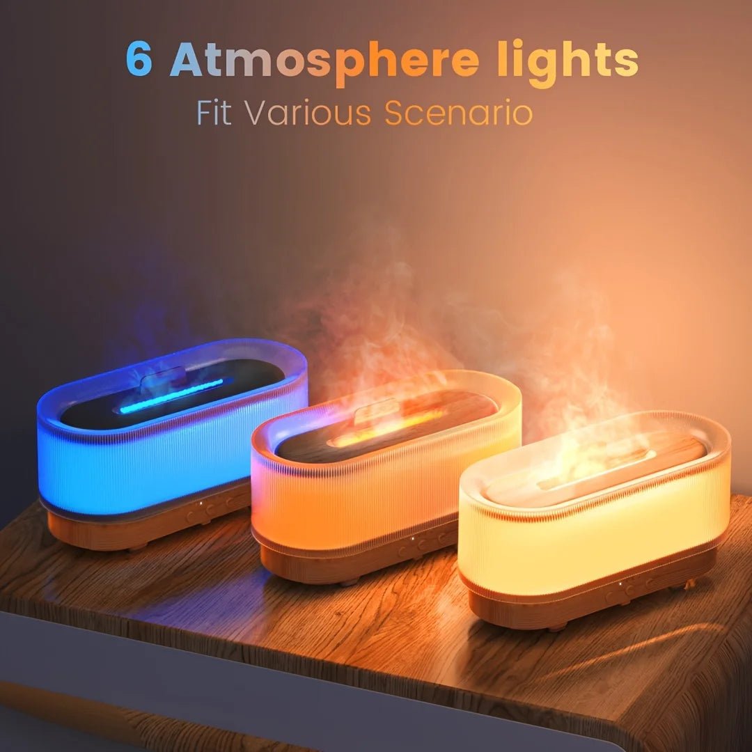 Air Flame Humidifier - SBDS WORDTR-9748aroma diffuseressential oil diffuserflame humidifier