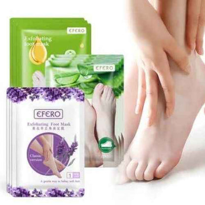 Exfoliating Foot Peel Mask 3-Pack — Remove Dead Skin for Baby-Soft Feet in One Week