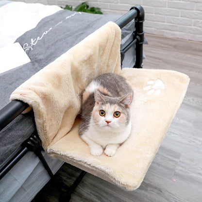 Hanging Cat Bed - Elevate Your Kitty's Napping Spot! - SBDS WORDTR-3357cat hanging bedcat perchcat window bed