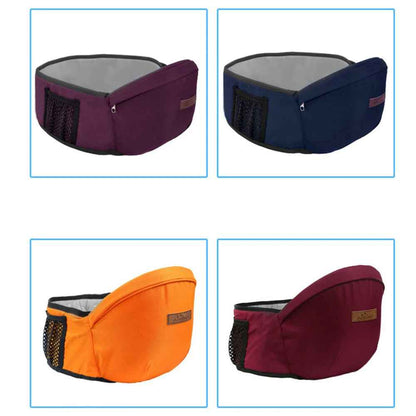 Baby Hip Seat Carrier — Ergonomic Waist Support Belt for Carrying Infants Hands-Free
