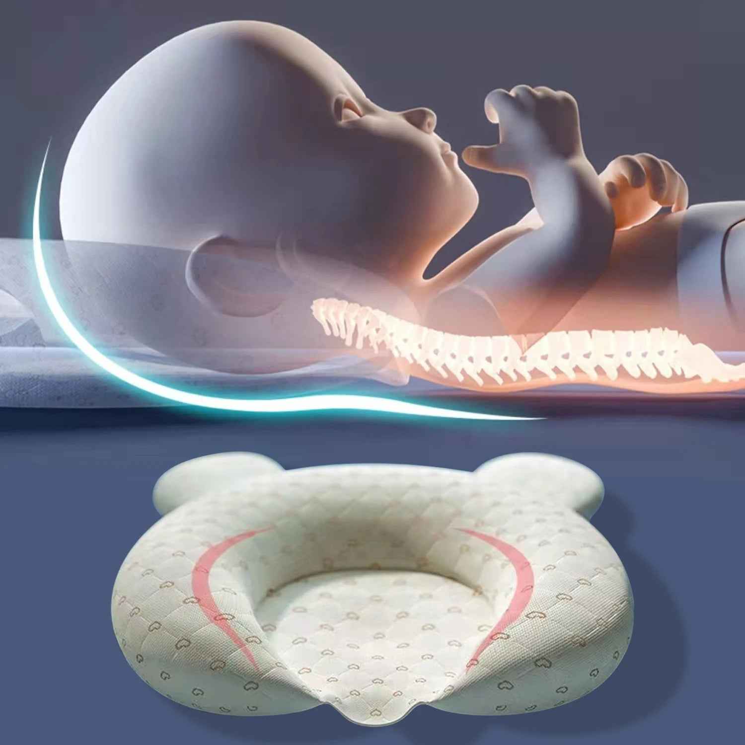Baby Head Protector Sleeping Pillow SBDS WORD