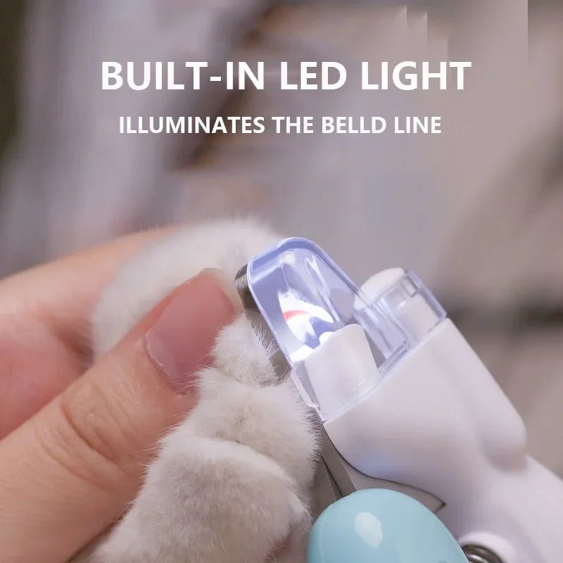 Pet Nail Clipper with Led Light - SBDS WORDTR-9702cat nail clipperdog nail trimmerLED nail clipper