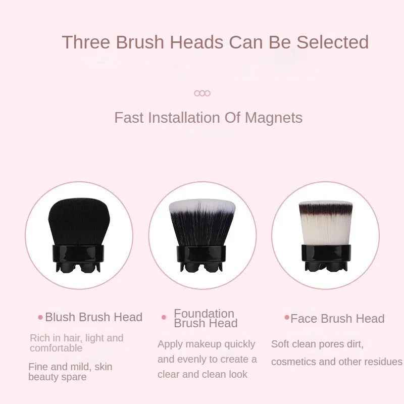 Electric Spinning Makeup Brush — Automatic Foundation Blending for Flawless Streak-Free Finish