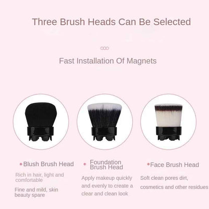 Electric Spinning Makeup Brush — Automatic Foundation Blending for Flawless Streak-Free Finish