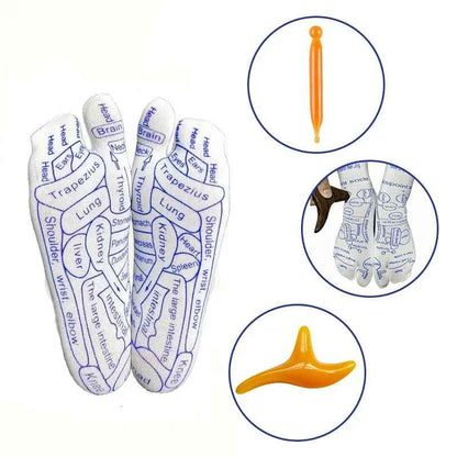 Reflexology Socks SBDS WORD