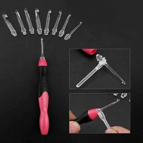 LED Crochet Hook Set SBDS WORD