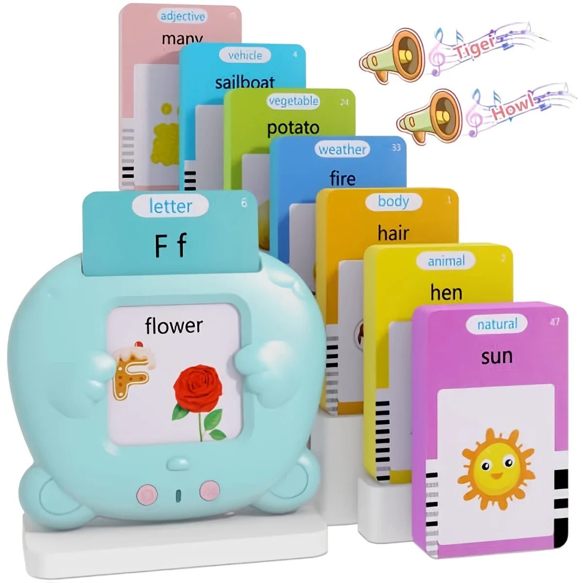 Talking Flash Cards for Kids SBDS WORD
