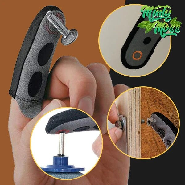 Magnetic Fingertip Sleeve — Pick-Up Tool for Screws, Nails & Small Metal Parts Canada SBDS WORD