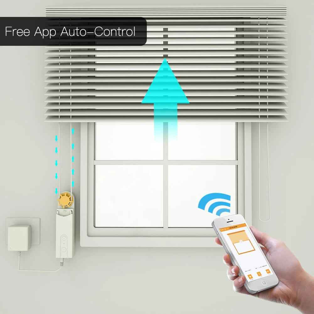 Smart Roller Blinds Motor — WiFi App-Controlled Blind Automation