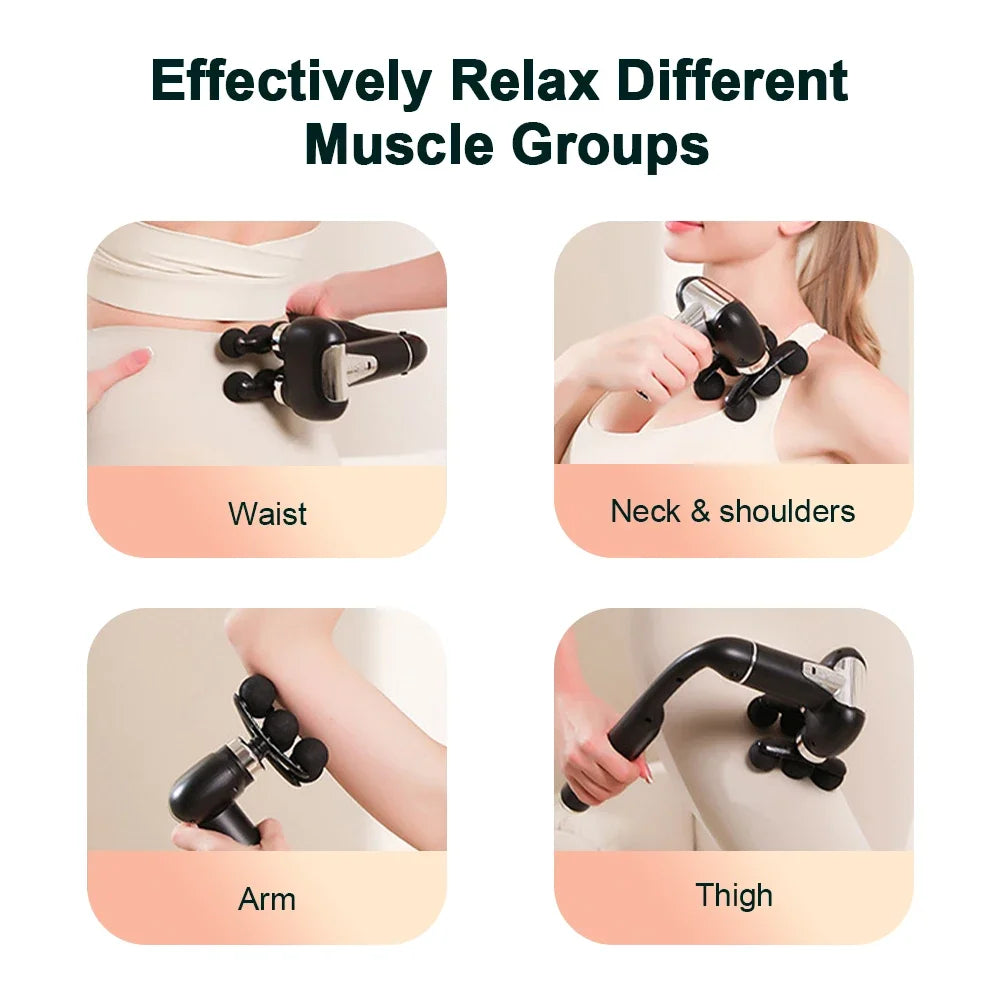 6-Heads Handhel Fascia Gun SBDS WORD