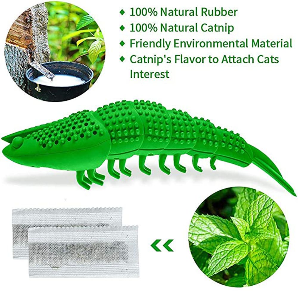 Pet Toothbrush Toy — Silicone Dental Chew Toy for Cats & Dogs