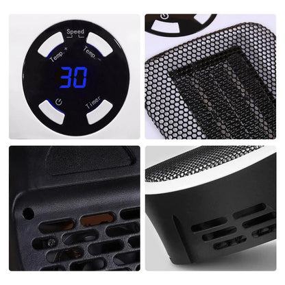Wall Outlet Heater - SBDS WORDTR-119energy efficient heatermini space heaterplug in heater