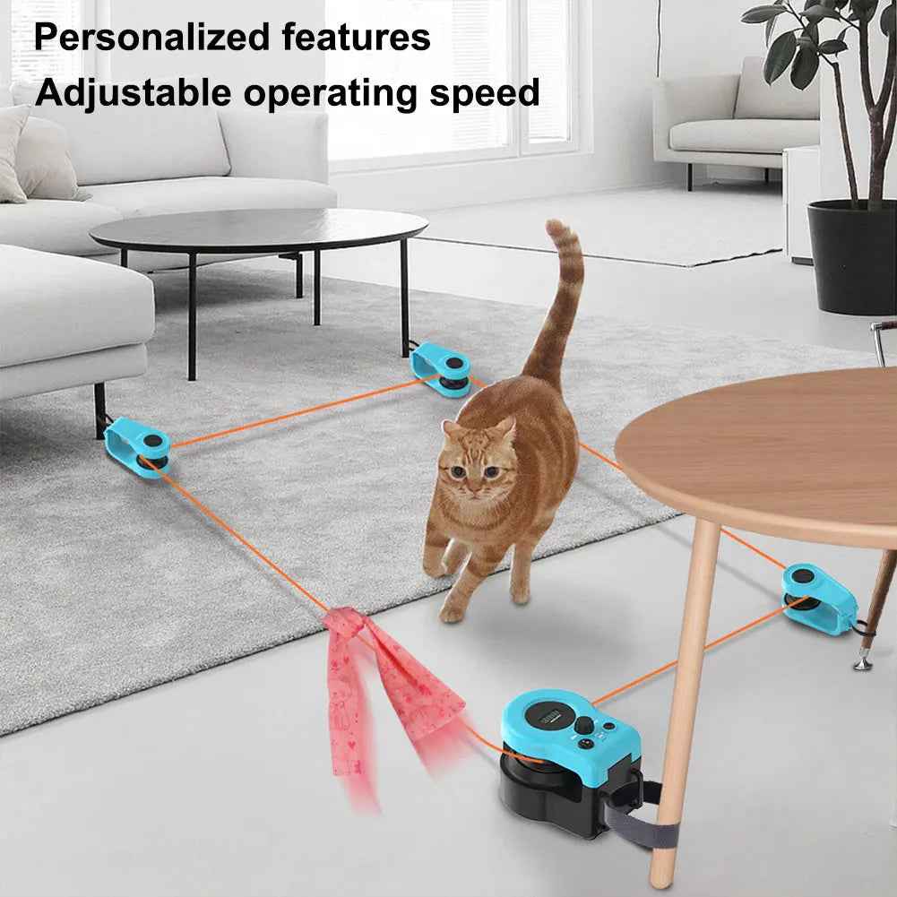 Interactive Cat Toy Chase Run Treadmill SBDS WORD