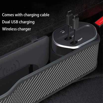 Car Seat Gap Organizer and Filler — Stops Everything Falling Between Seats in Any Canadian Vehicle
