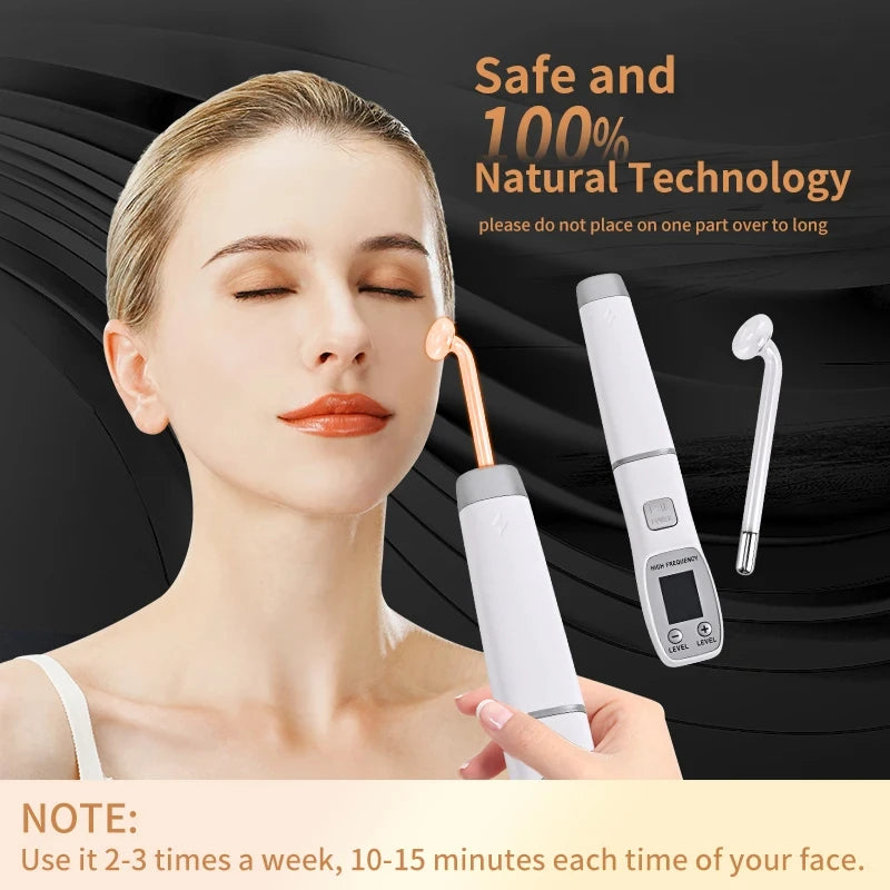 4 in 1 High Frequency Electrotherapy Wand SBDS WORD