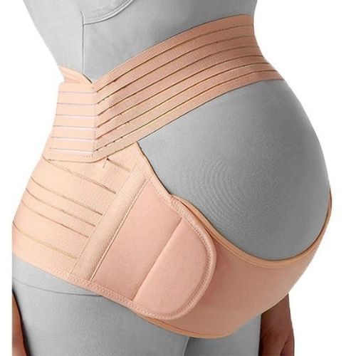 Pregnant Belly Band — Maternity Support Belt for Back, Hip & Ligament Pain Relief SBDS WORD