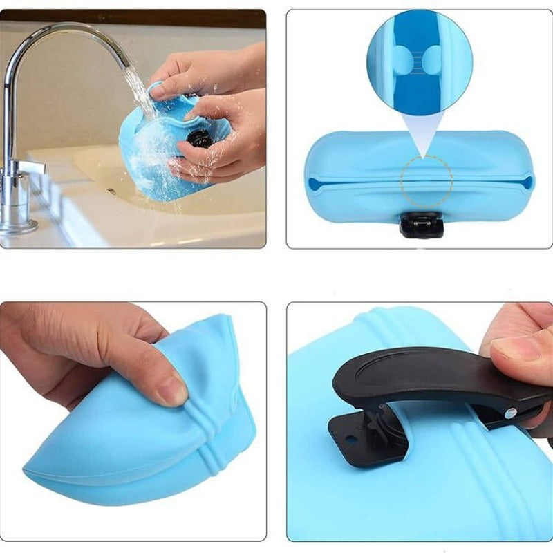 Silicone Dog Treat Pouch — Clip-On Training Bag for Dog Walks Canada SBDS WORD
