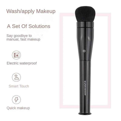 Electric Spinning Makeup Brush — Automatic Foundation Blending for Flawless Streak-Free Finish