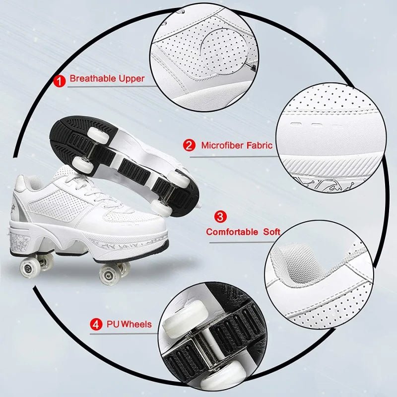 Sneaker Roller Shoes - SBDS WORDTR-59982 - in - 1collectiongift