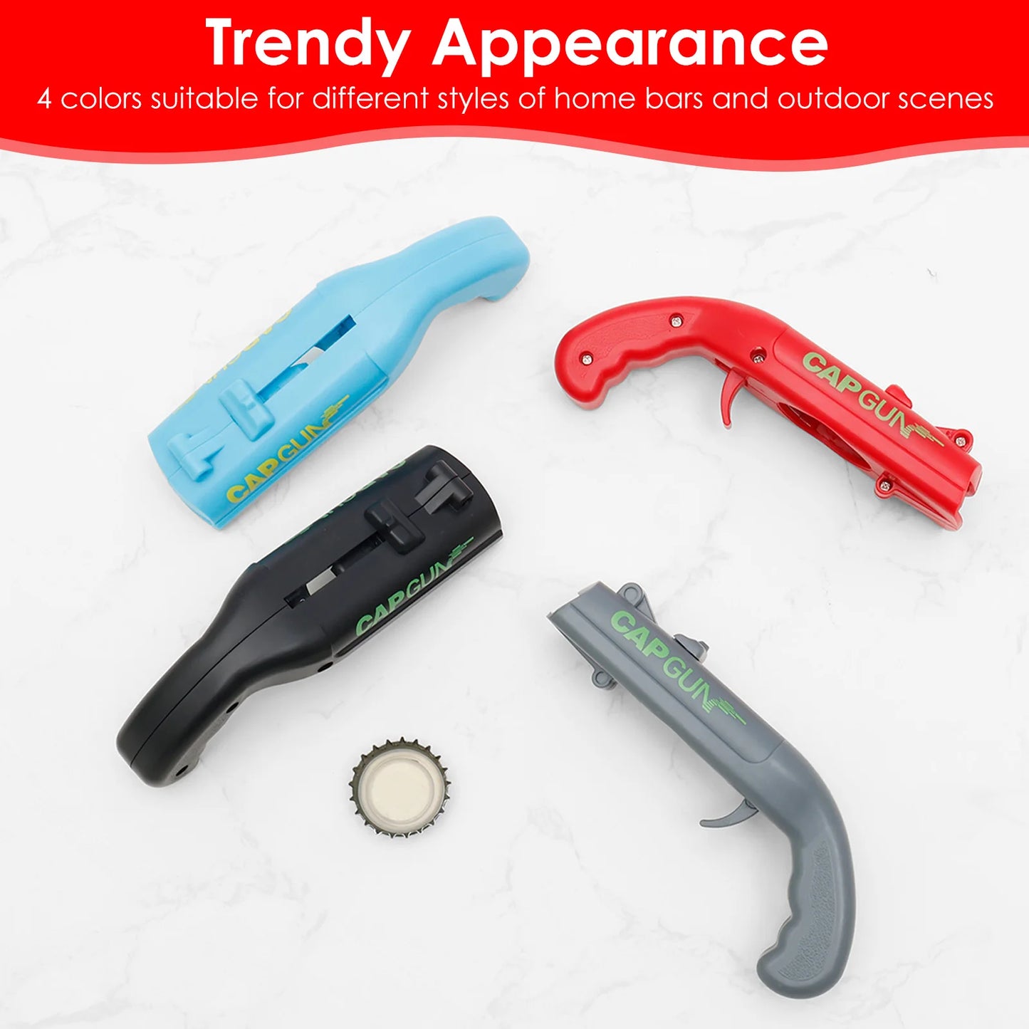 Cap Gun Bottle Opener SBDS WORD