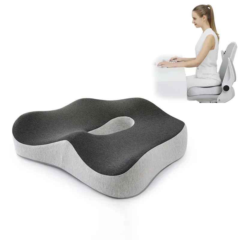 Memory Foam Office Chair Cushion lumbar coccyx support SBDS WORD Canada
