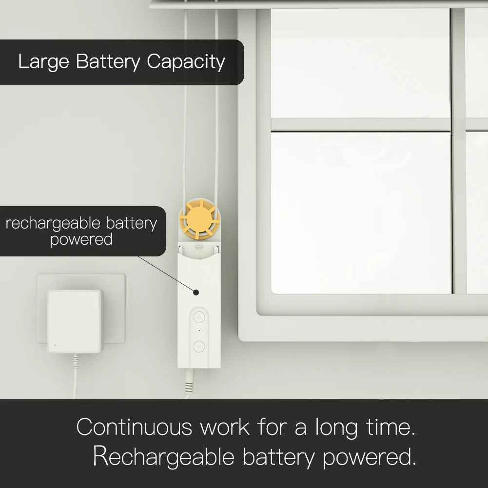 Smart Roller Blinds Motor — WiFi App-Controlled Blind Automation