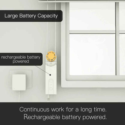 Smart Roller Blinds Motor — WiFi App-Controlled Blind Automation