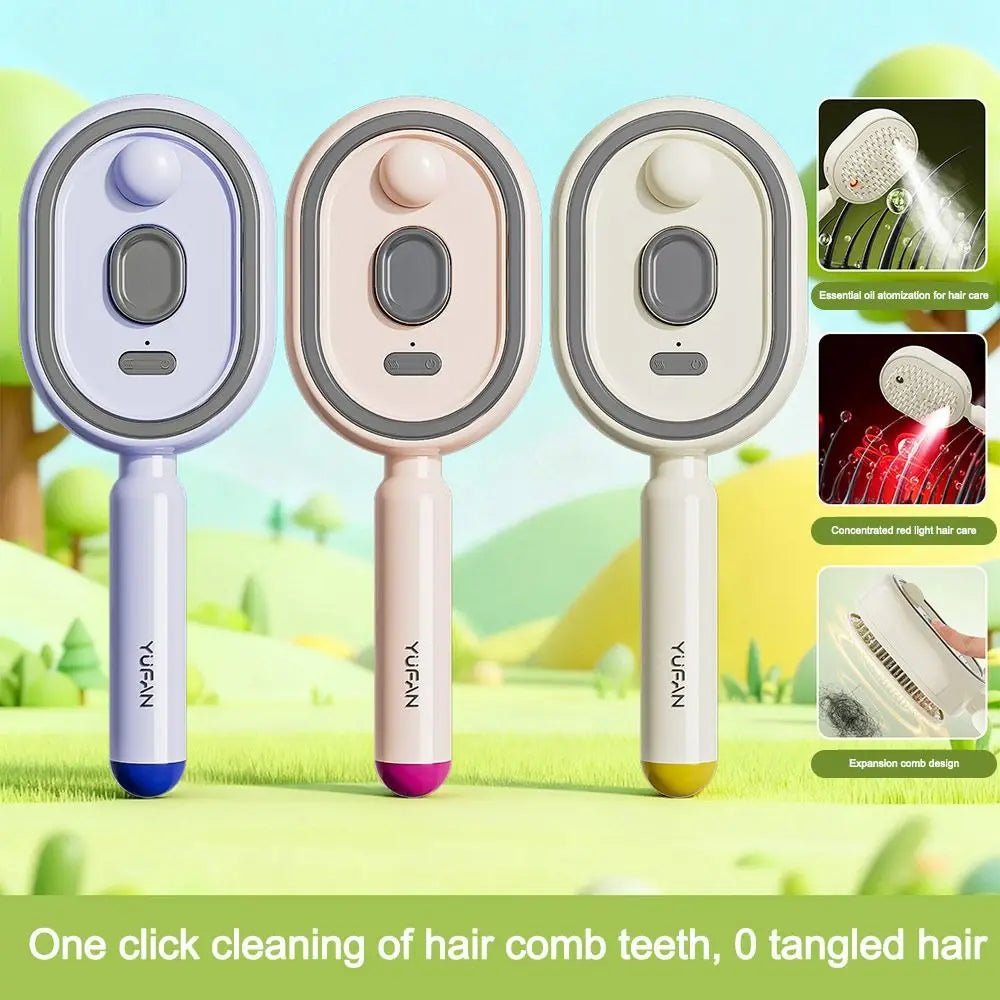 Durable Electric Hair Care Spray Massage Comb - SBDS WORDTR-10188detangling combhair care toolhair comb