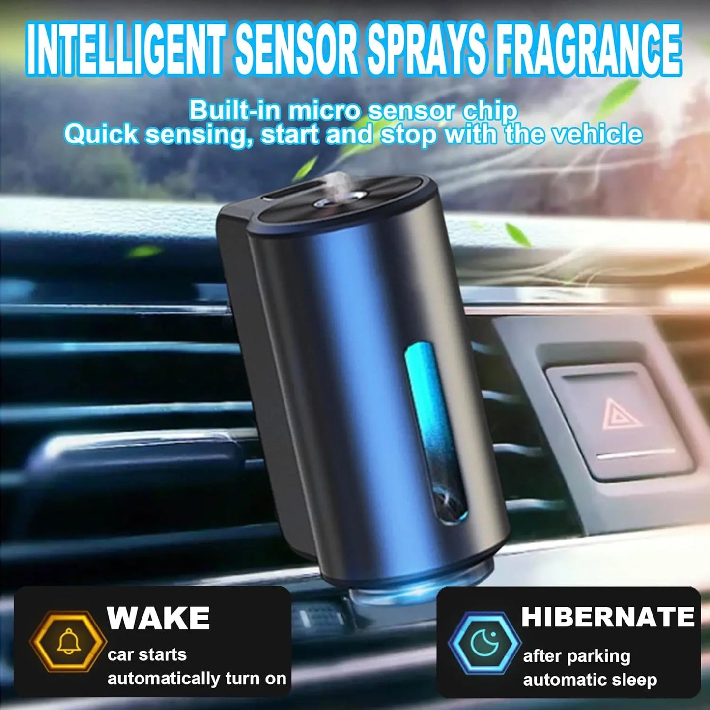 Electric Car Air Freshener SBDS WORD