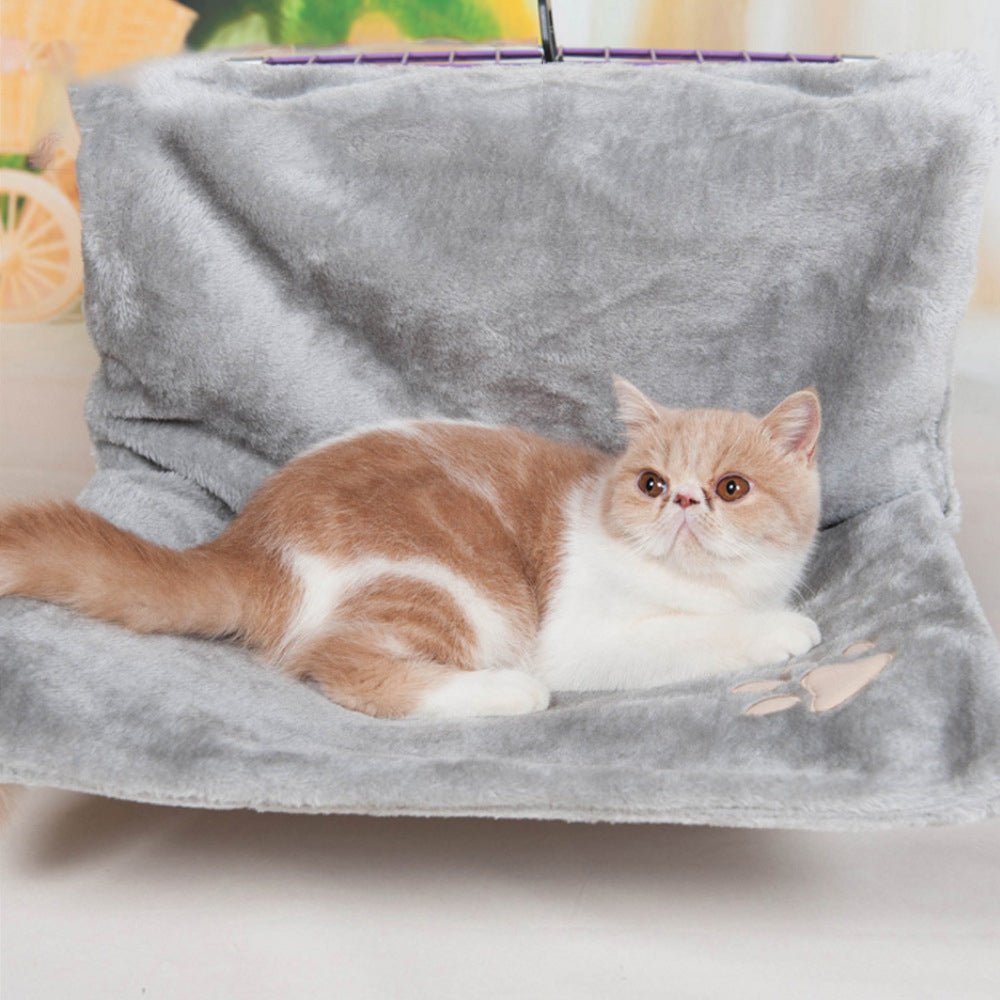 Hanging Cat Bed - Elevate Your Kitty's Napping Spot! - SBDS WORDTR-3357cat hanging bedcat perchcat window bed