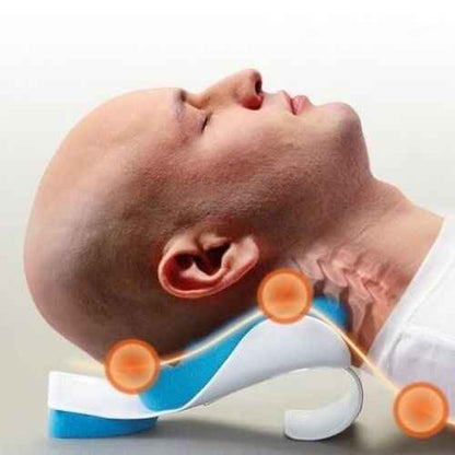 Neck and Shoulder Relaxer Pillow — Cervical Stretcher for Tension & Stiffness